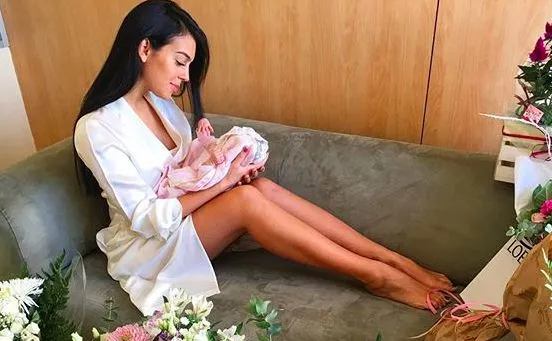 Georgina Rodriguez z córką