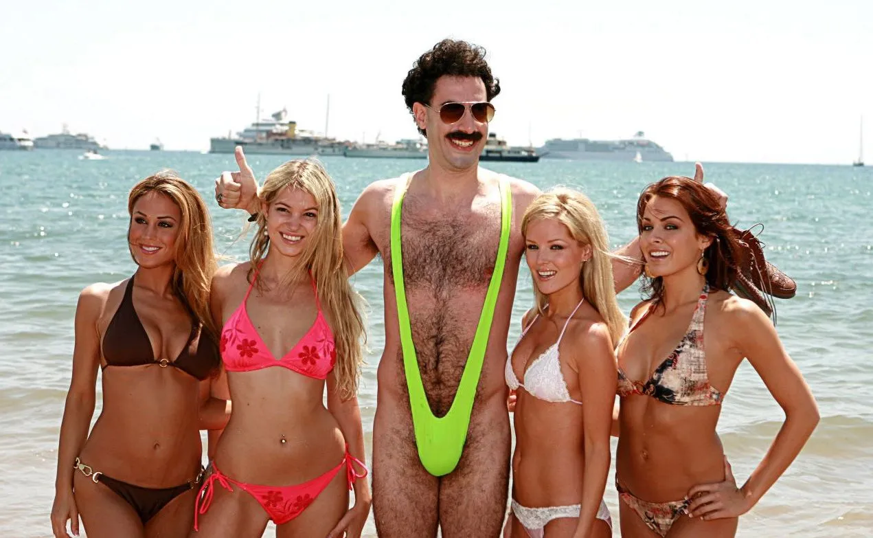 Sacha Baron Cohen jako Borat