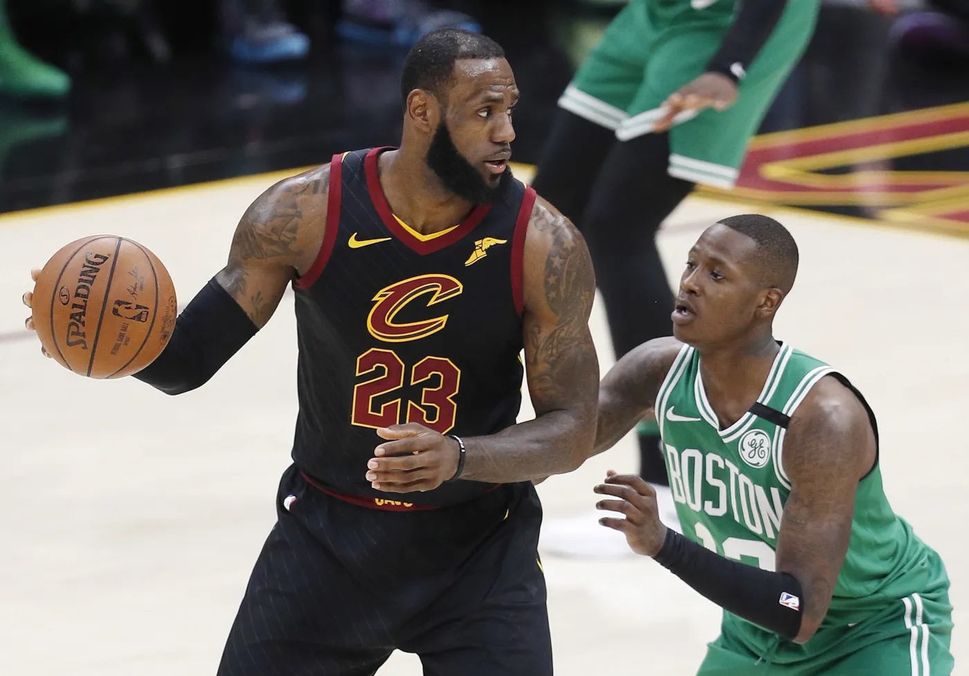 Terry Rozier i LeBron James