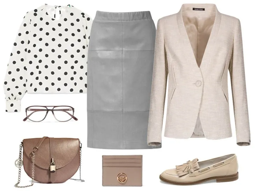 Biurowy sznyt: STYLIZACJE do pracy na lato