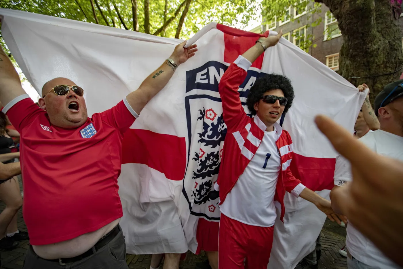 Kibice reprezentacji Anglii