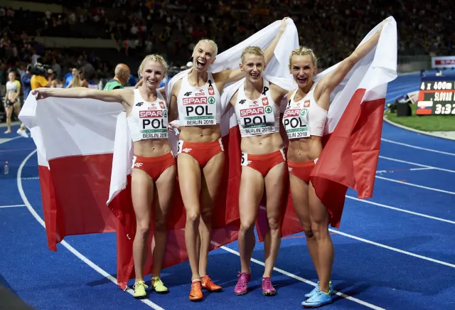 Złoty dzień biało-czerwonych w Berlinie. Polska na czele tabeli medalowej lekkoatletycznych mistrzostw Europy