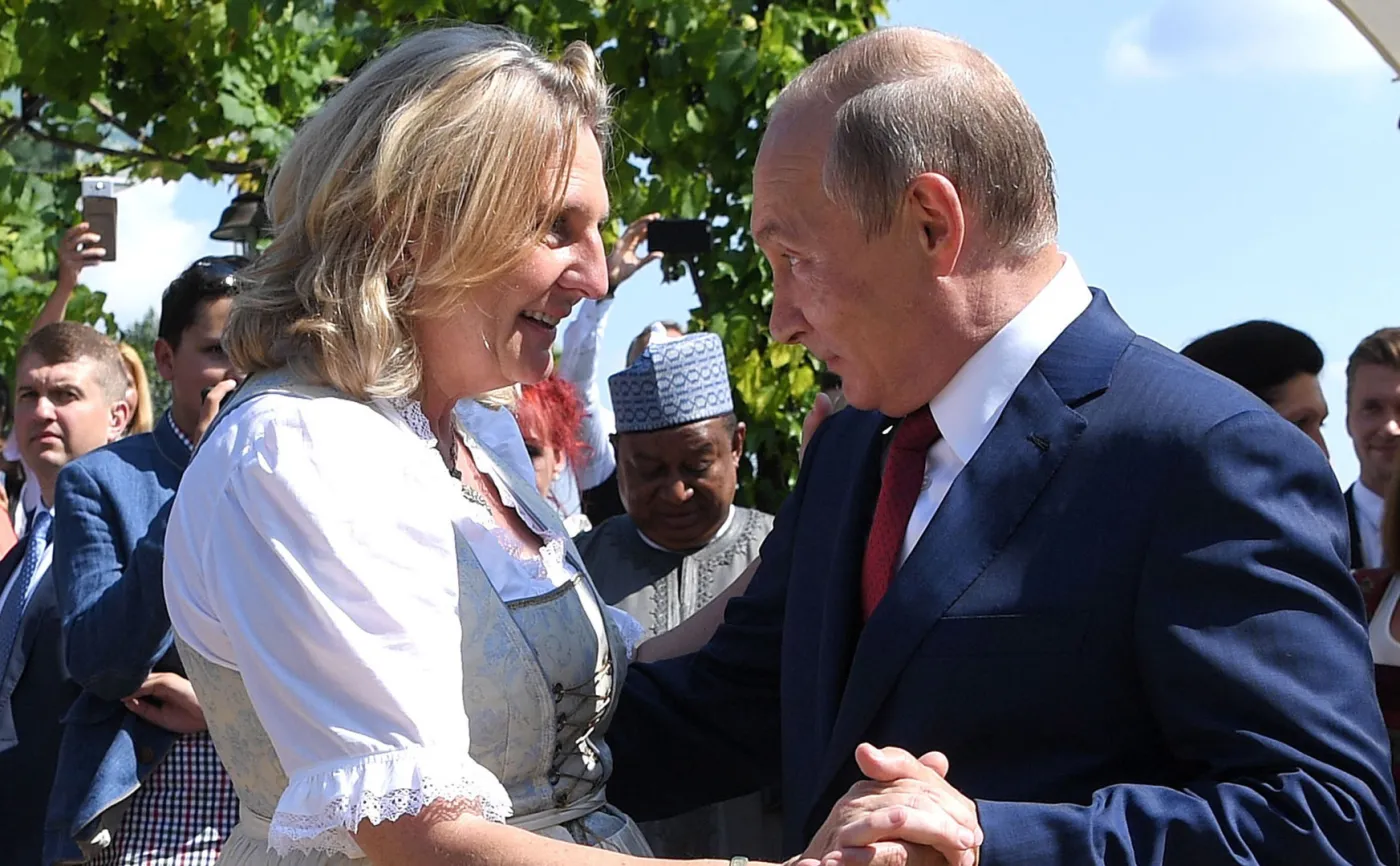 Taniec Putina i szefowej MSZ