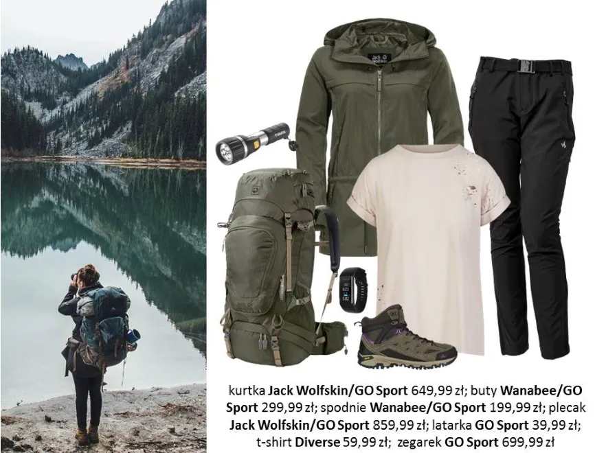 Praktycznie i modnie: STYLIZACJE na wyjazd w góry