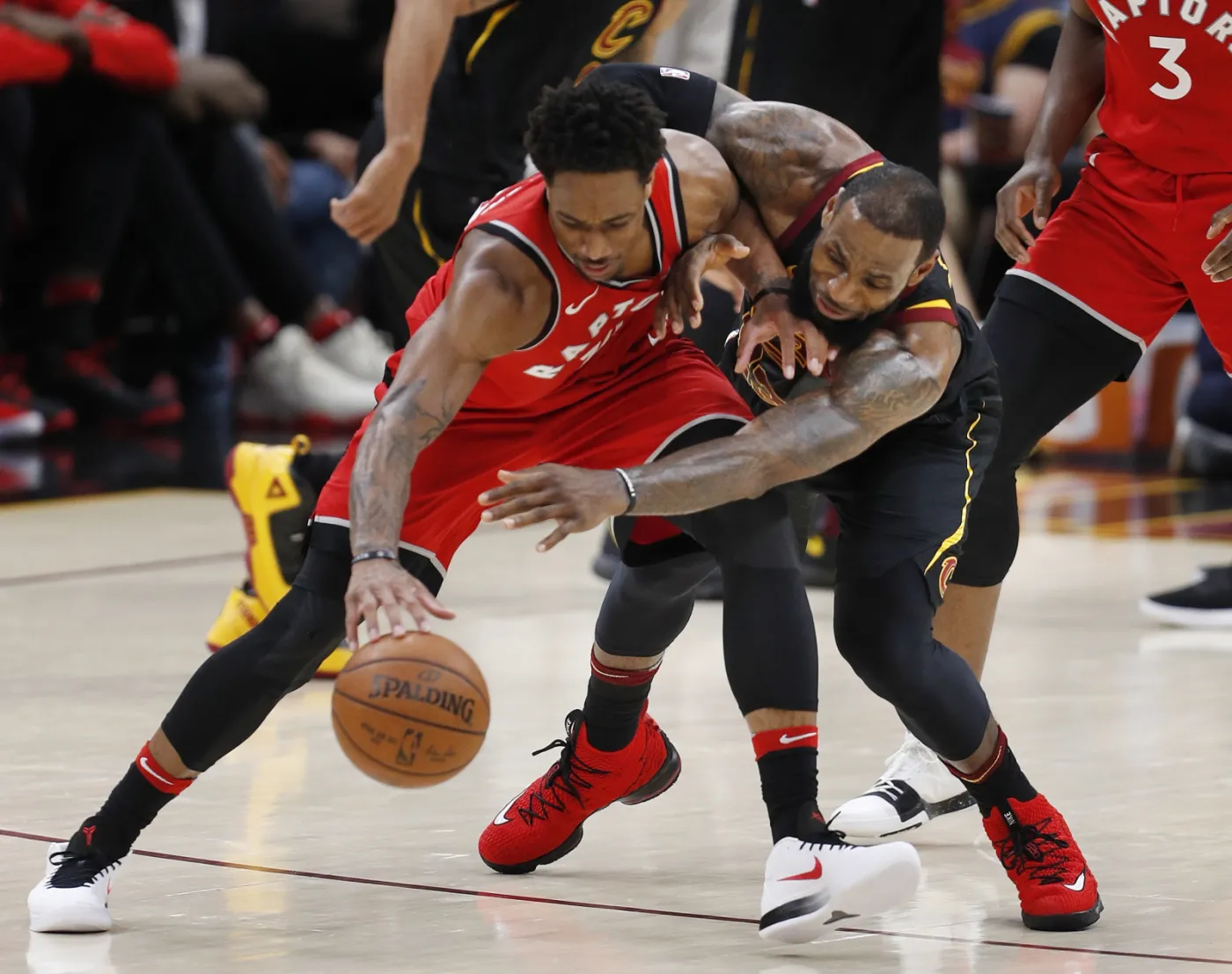 DeMar DeRozan i LeBron James
