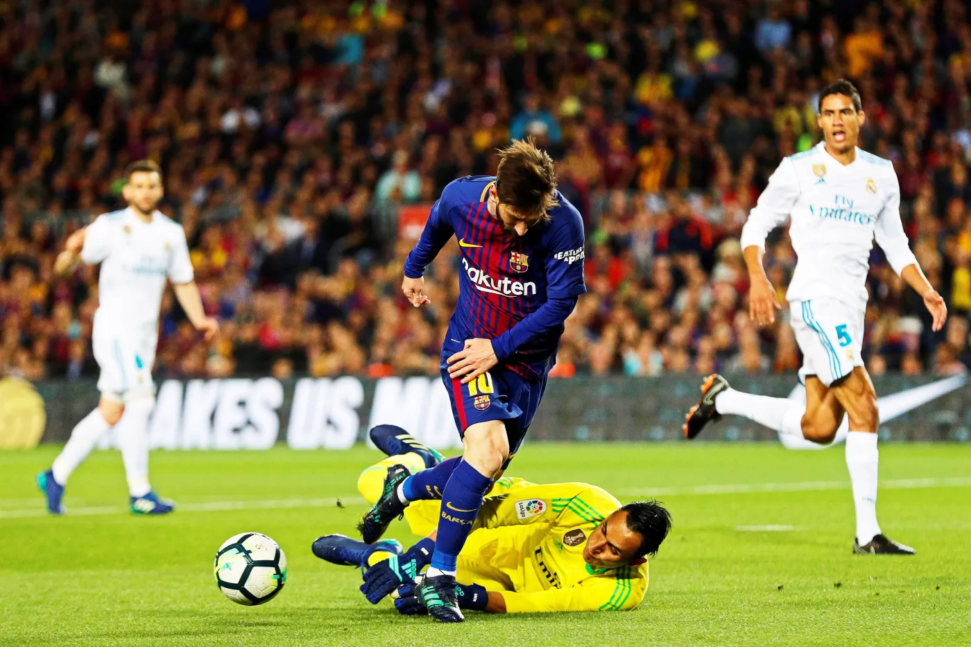 Lionel Messi i Keylor Navas