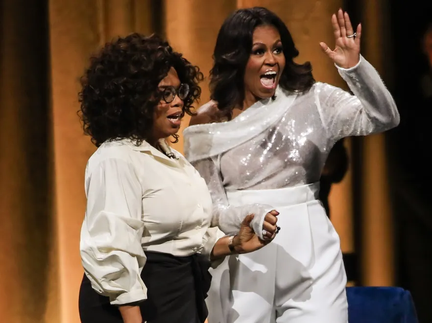 Oprah Winfrey; Michelle Obama