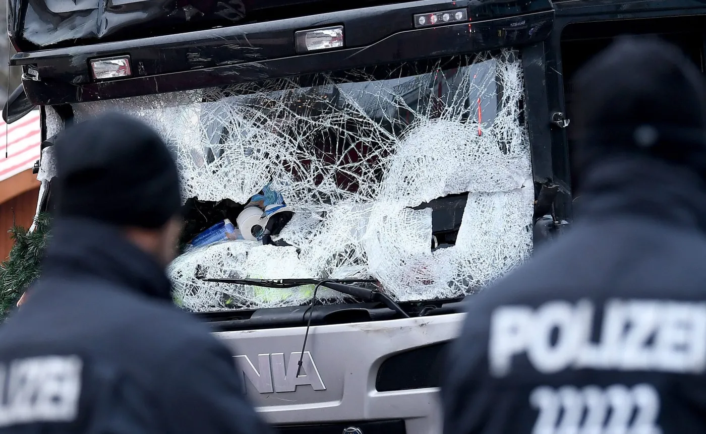 Miejsce zamachu w Berlinie