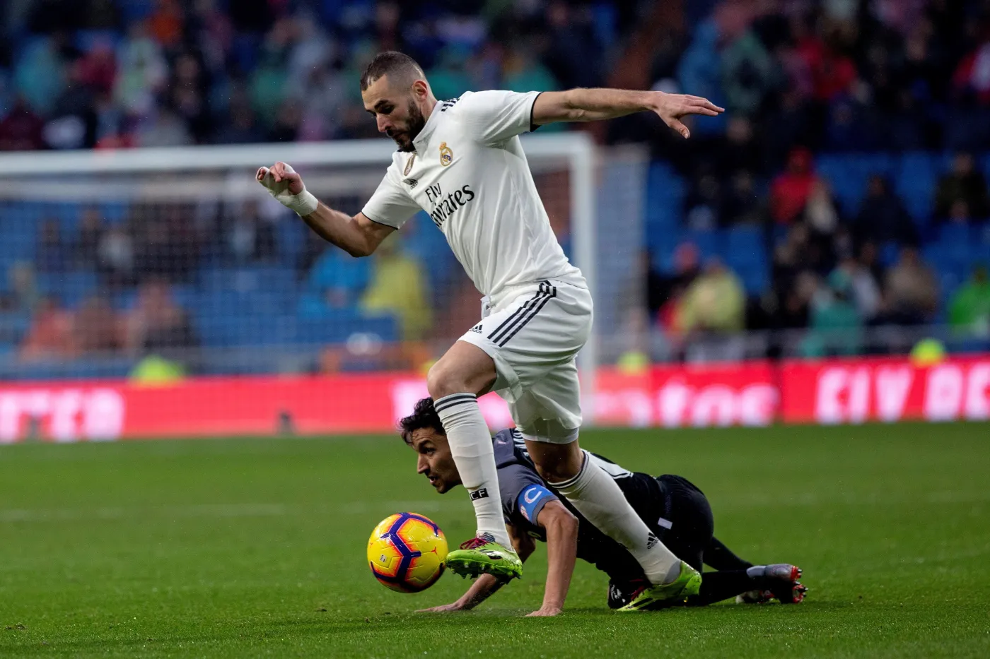 Karim Benzema i Jesus Navas