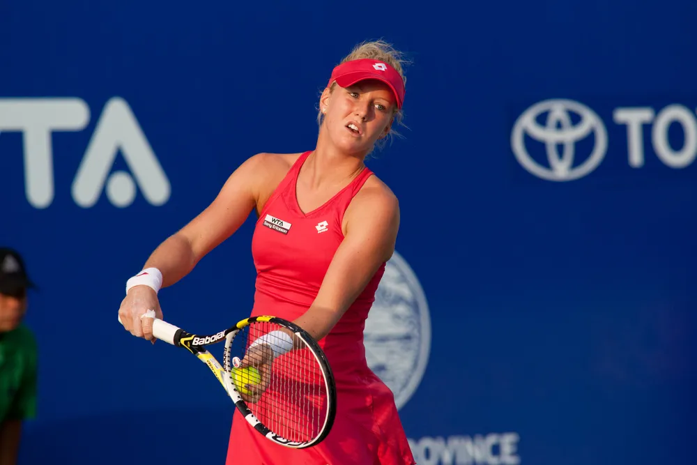 Urszula Radwańska na turnieju w Pattay w Tajlandii