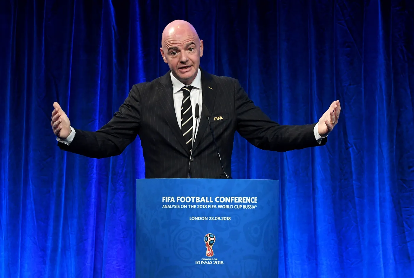 Szef FIFA, Gianni Infantino