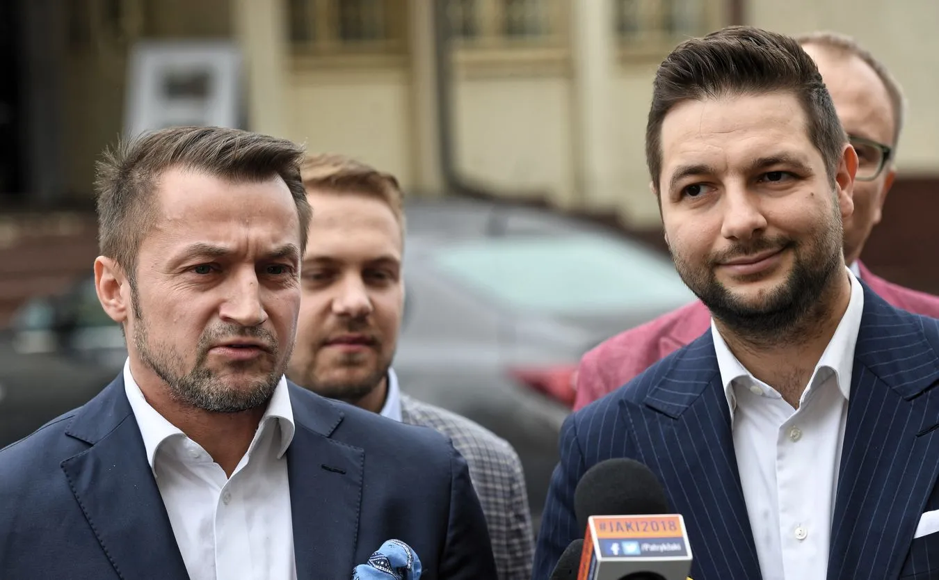 Piotr Guział i Patryk Jaki 