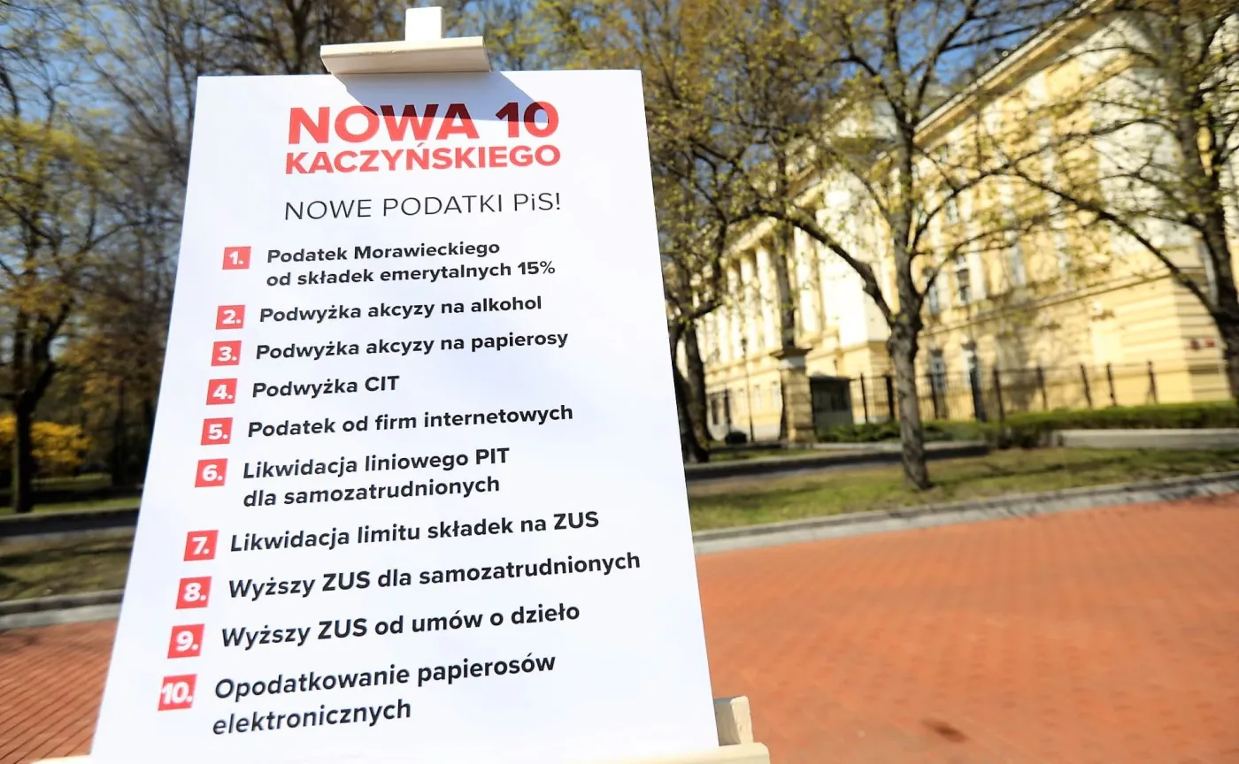 "Nowa dziesiątka Kaczyńskiego" / Platforma Obywatelska