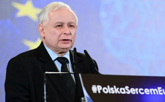 Konwencja PiS w Poznaniu. Kaczyński mówi o... niemieckich proszkach do prania