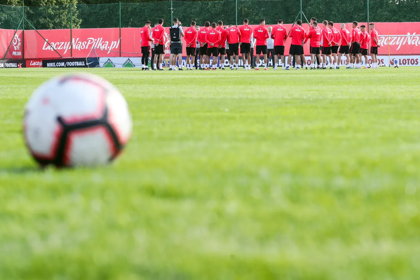 Trening reprezentacji Polski