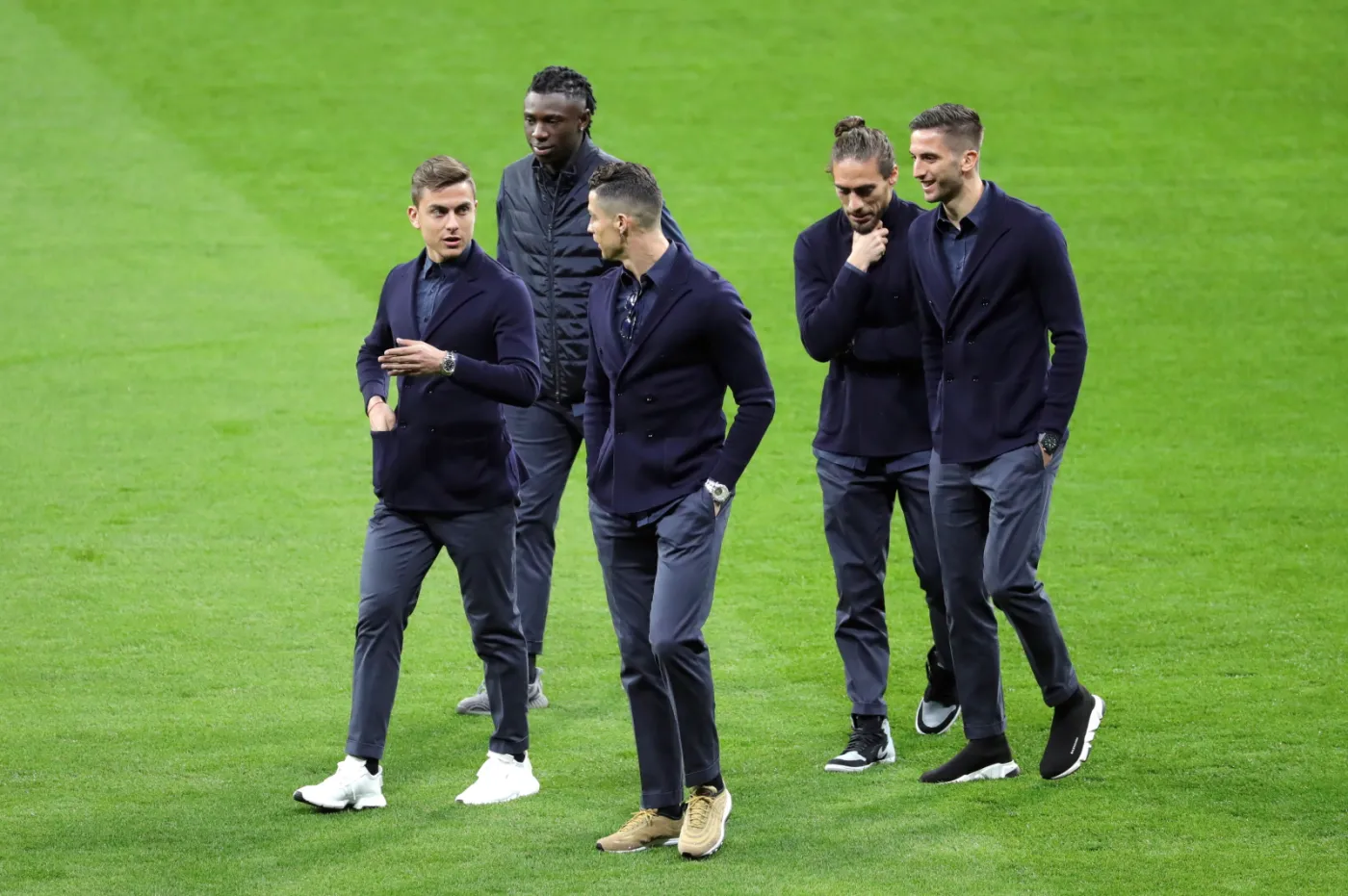 Cristiano Ronaldo (z przodu)