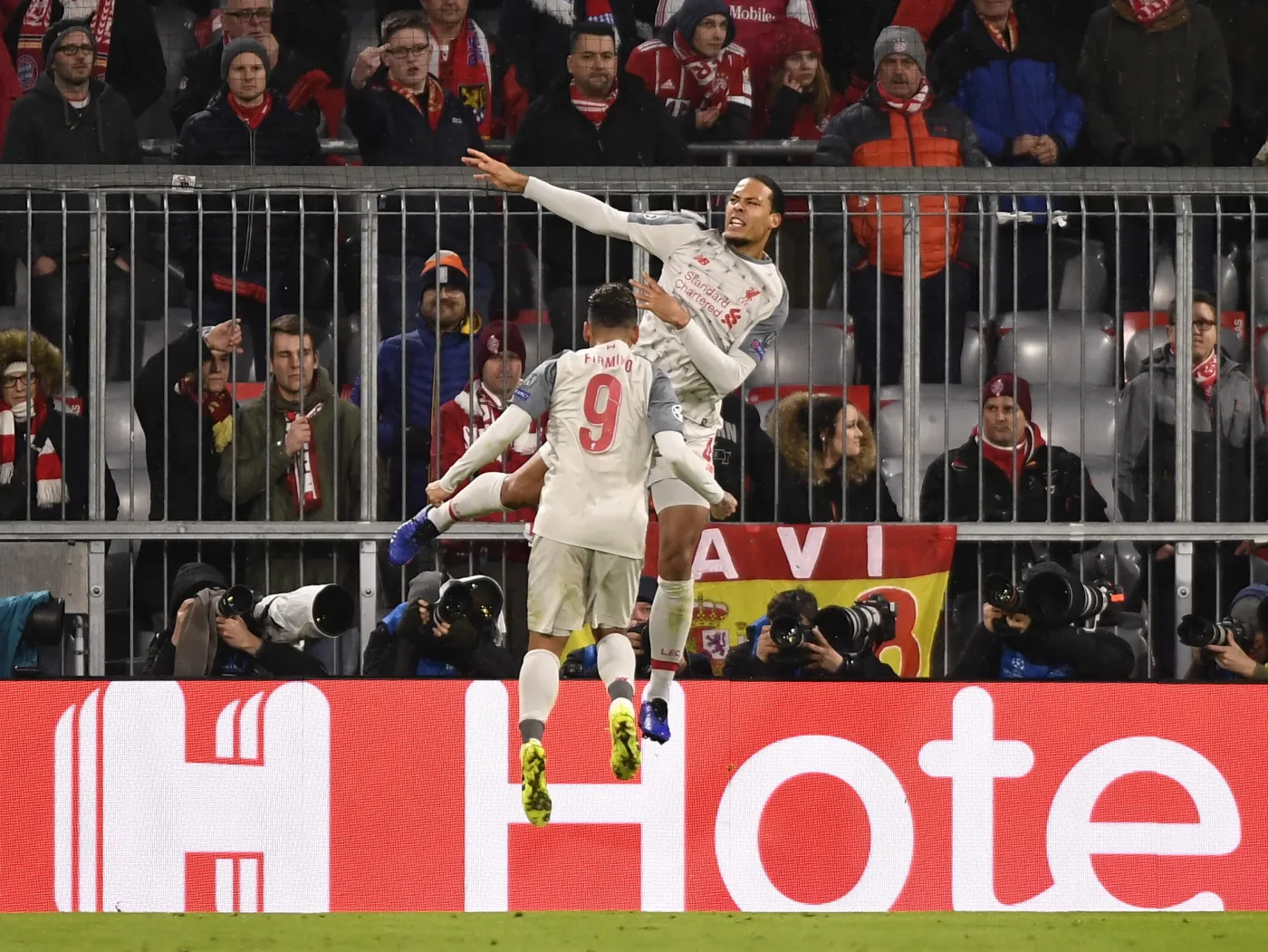 Radość piłkarzy Liverpoolu