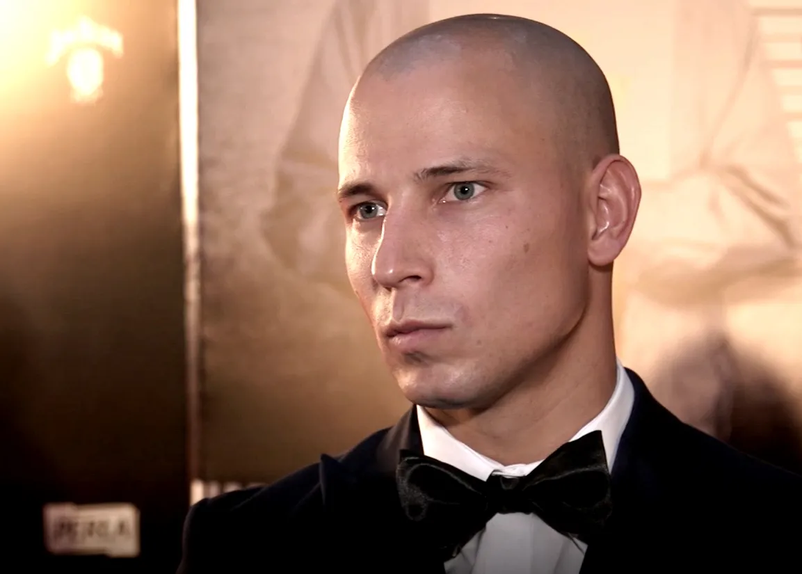 Józef Pawłowski na premierze filmu "Na bank się uda"