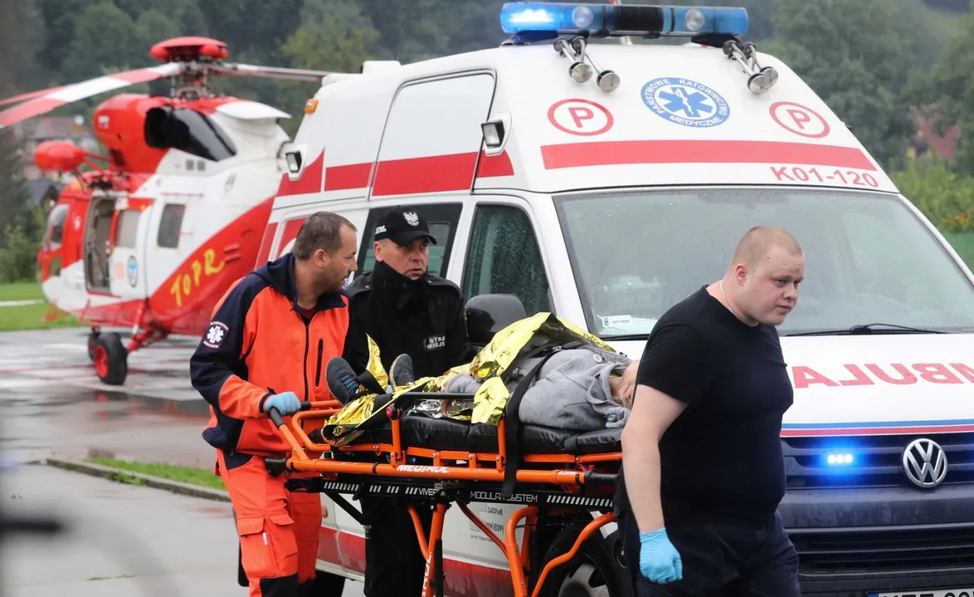 Akcja ratunkowa w Tatrach. Naczelnik TOPR: Liczba poszkodowanych jest naprawdę przerażająca