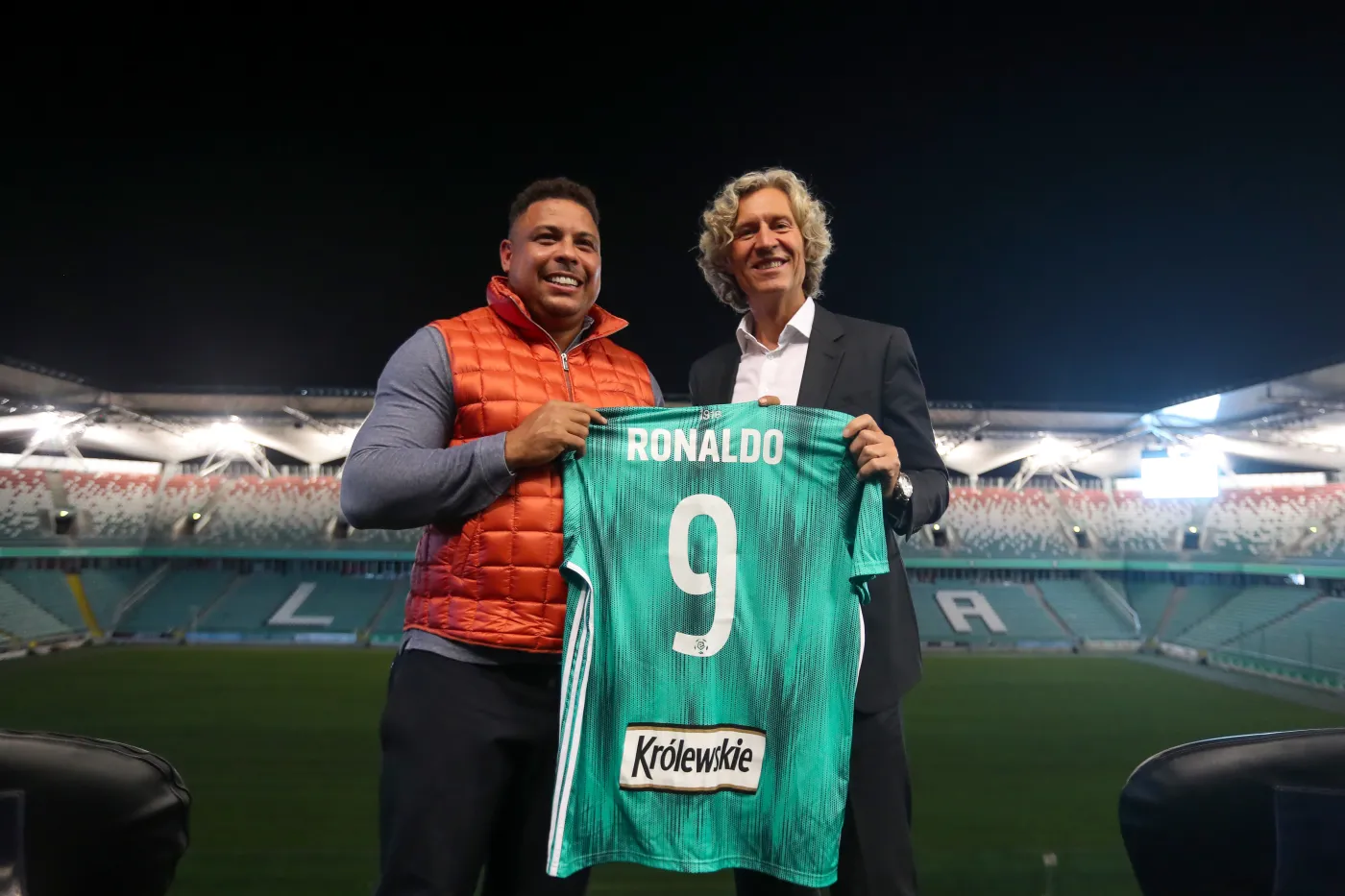 Ronaldo i Dariusz Mioduski