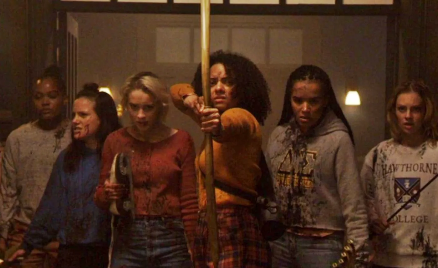 Kadr z filmu "Czarne święta"