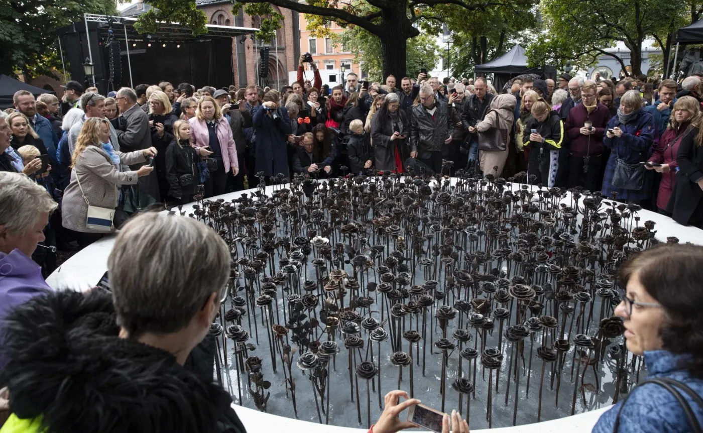 Pomnik Żelazne Róże w Oslo