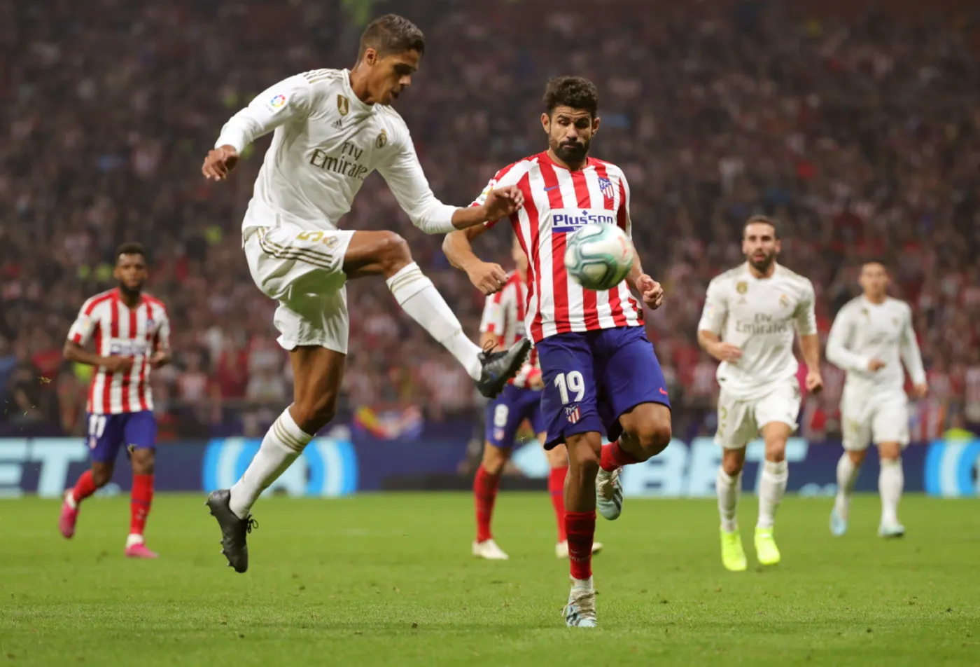 Raphael Varane i Diego Costa