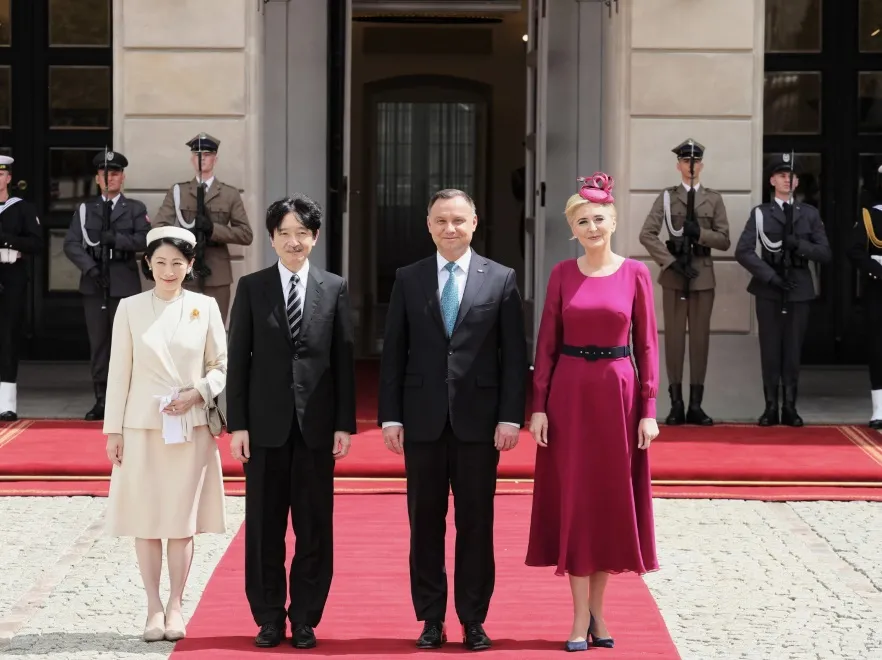 Para książęca Japonii; Agata Kornhauser-Duda; Andrzej Duda