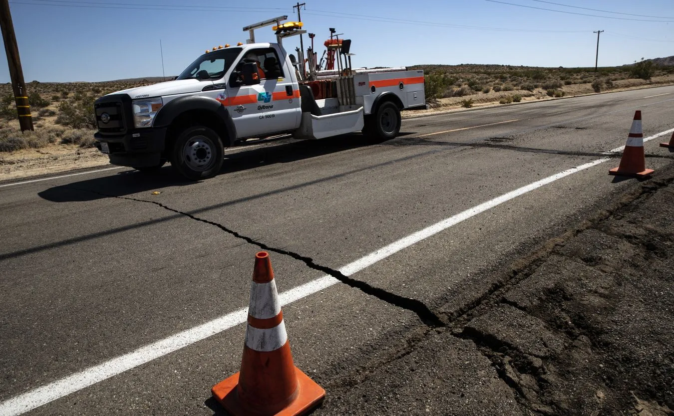 california trzęsienie ziemi
