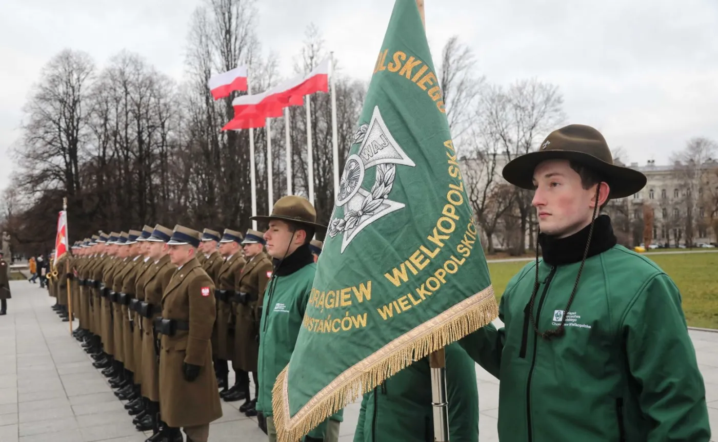 101. rocznica powstania wielkopolskiego. Stolica oddała hołd bohaterom