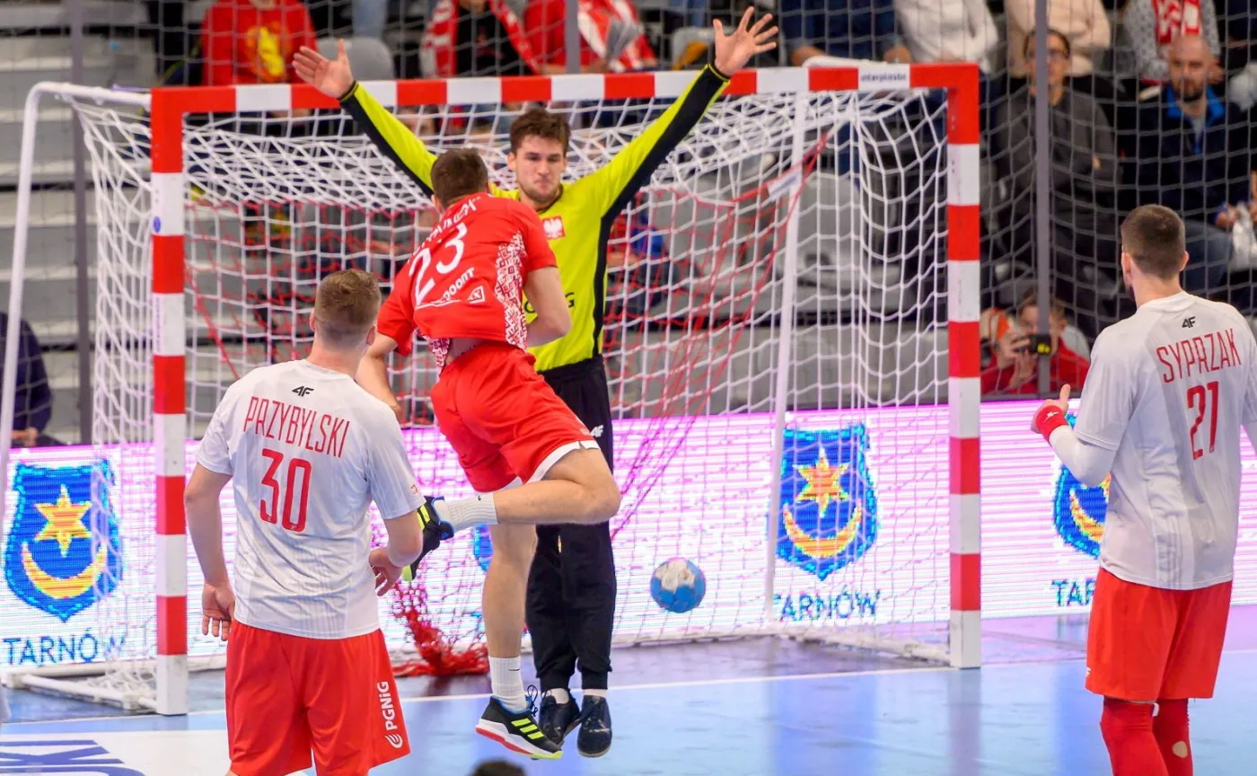 Szczypiorniści nie dali rady Białorusinom na koniec turnieju w Tarnowie