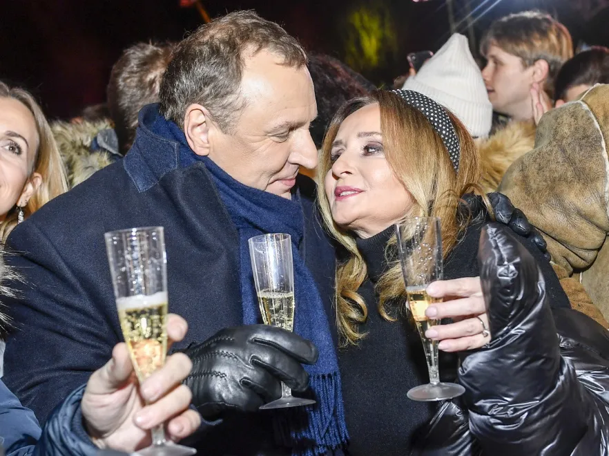 Wszystko, co najmodniejsze! Joanna Kurska błyszczała na sylwestrze w Zakopanem