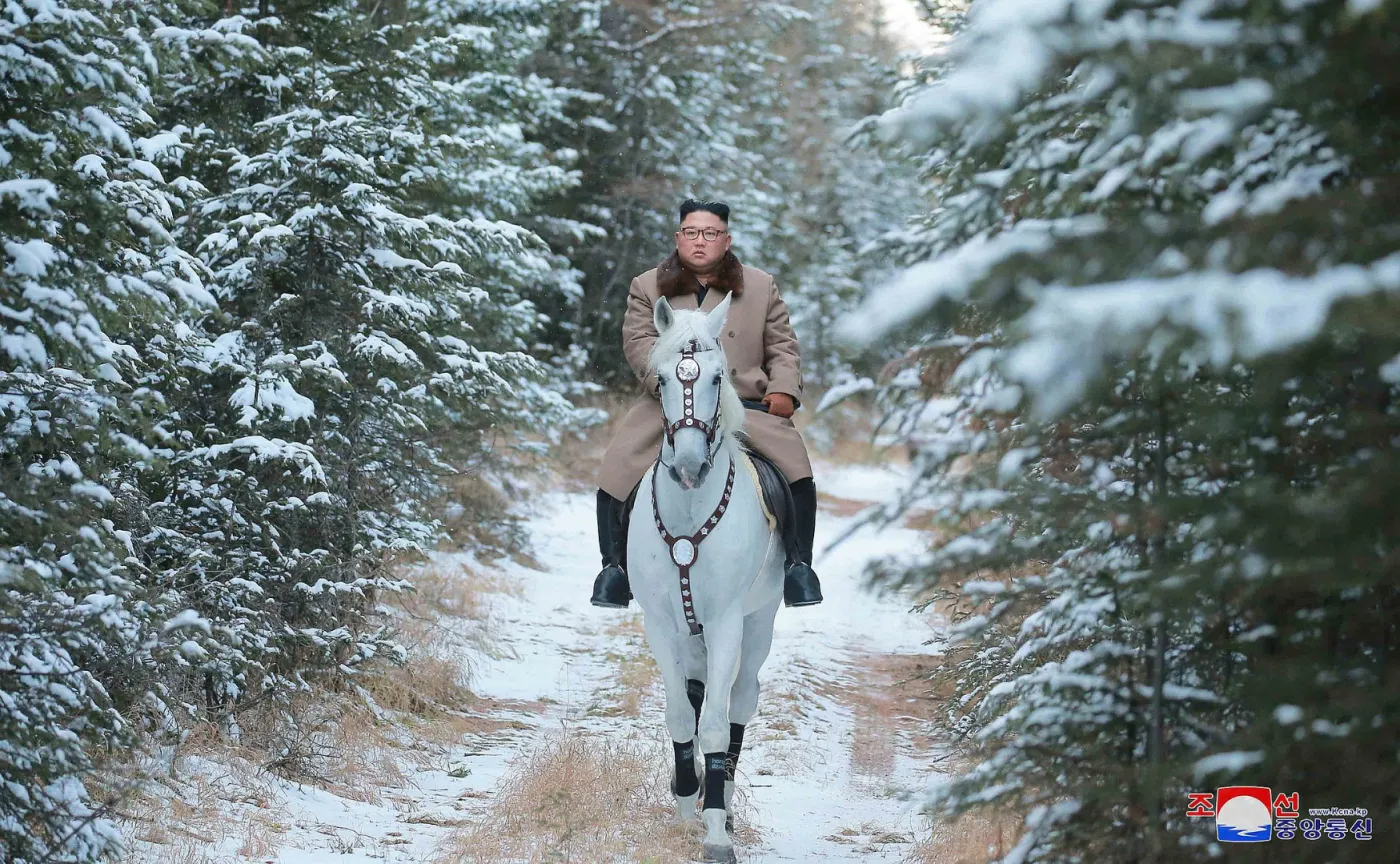 Zimowa wyprawa Kim Dzong Una