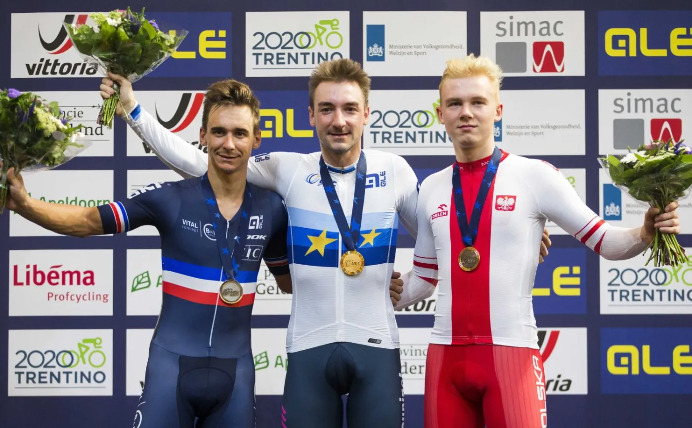 Filip Prokopyszyn na podium
