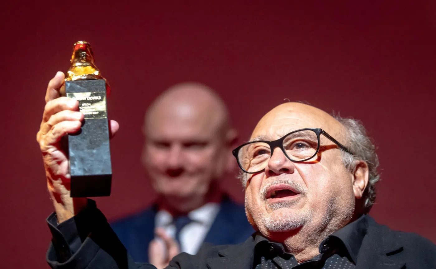 Danny DeVito odbiera nagrodę