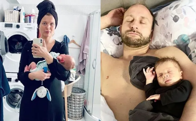 Żona Borysa Szyca pokazała różnicę między urlopem macierzyńskim i tacierzyńskim