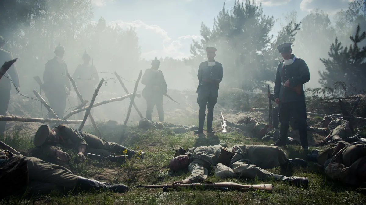 Przerwali atak, by ratować wrogów . "Obłoki śmierci – Bolimów 1915" w kinach