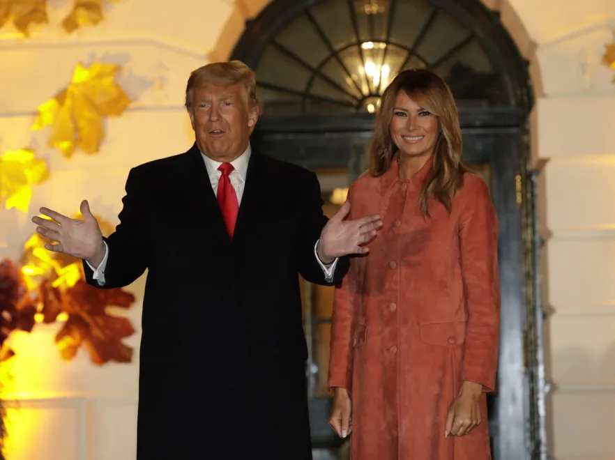 Ale psikus! Dzieci w wyjątkowym przebraniu skradły show podczas Halloween w Białym Domu. FOTO
