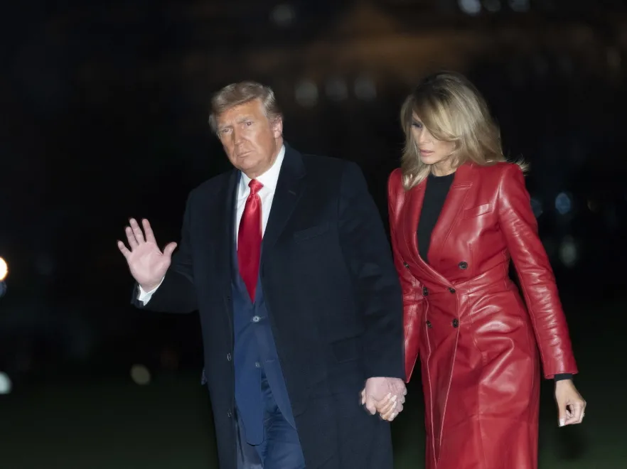 Melania Trump w stylizacji wartej więcej niż roczna pensja przeciętego Polaka. FOTO