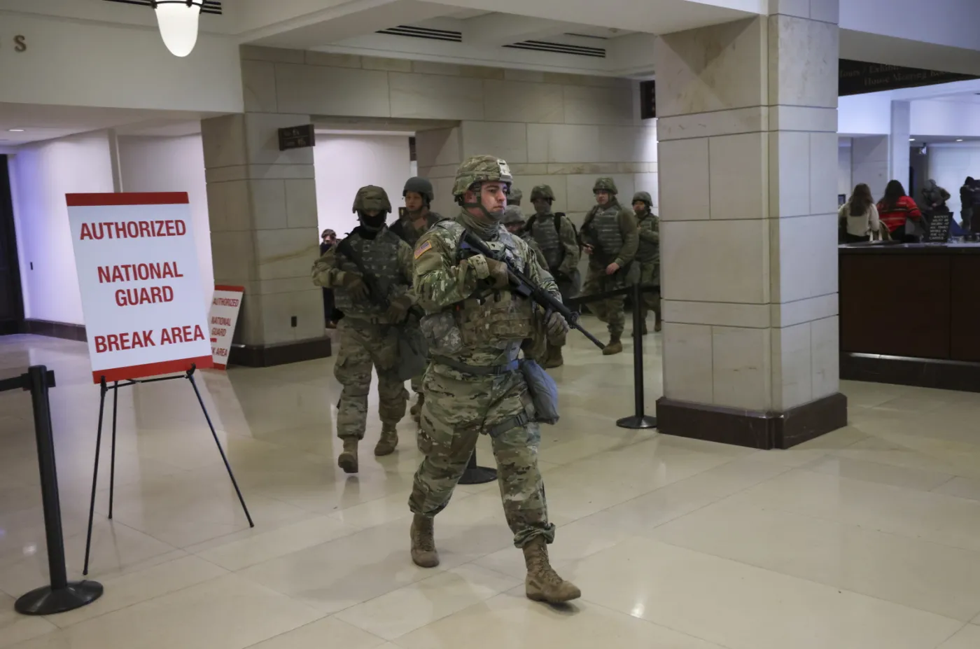Próba inauguracji Bidena na Kapitolu. Ewakuowano uczestników
