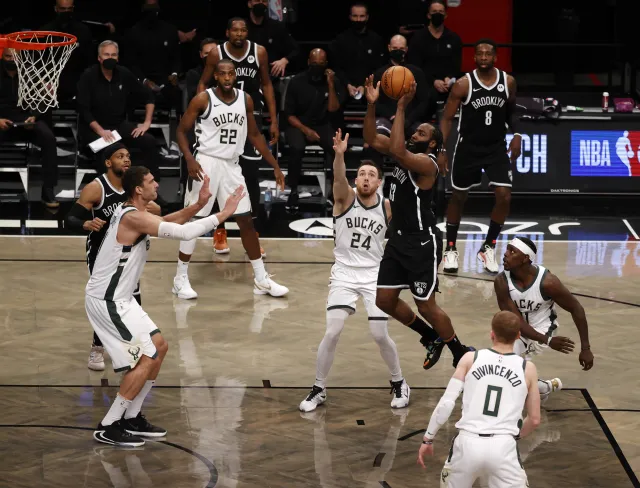 Świetny mecz Hardena. Brooklyn Nets lepsi od Milwaukee Bucks