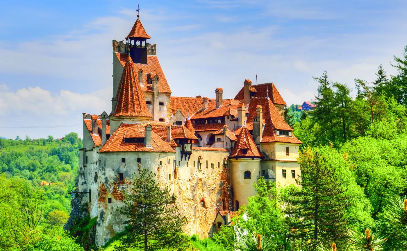 Zamek Drakuli, Bran w Rumunii