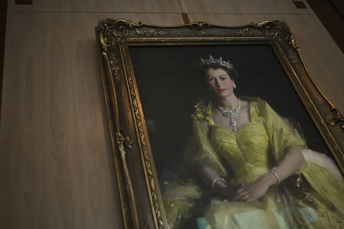 Portret królowej Elżbiety II