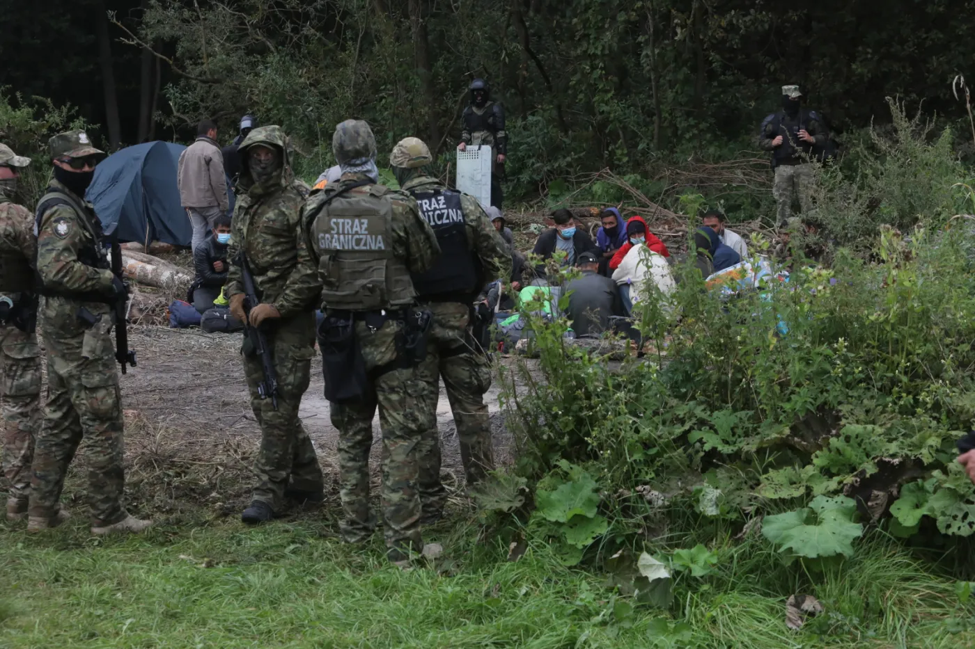 Uchodźcy i Straż Graniczna 
