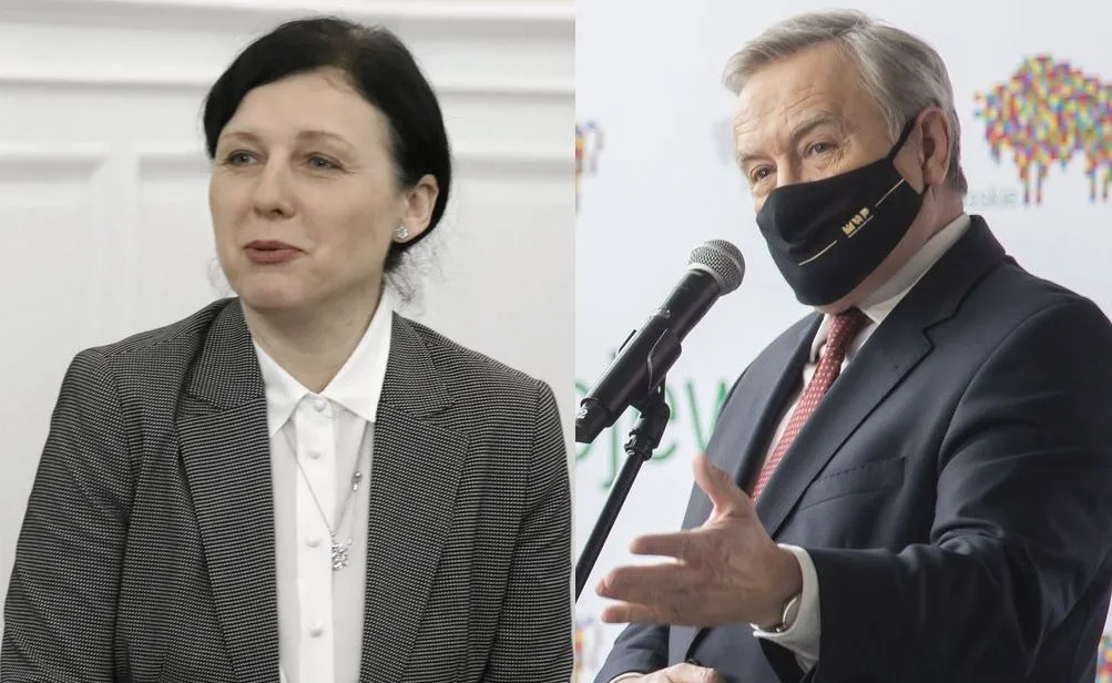 Vera Jourova przyjedzie do Polski. Porozmawia z Glińskim i RPO