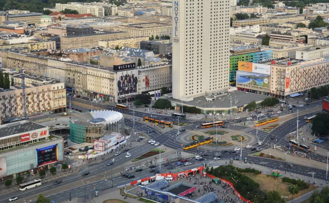 Rondo Dmowskiego problematyczne? Ratusz: Zabezpieczymy materiały budowlane