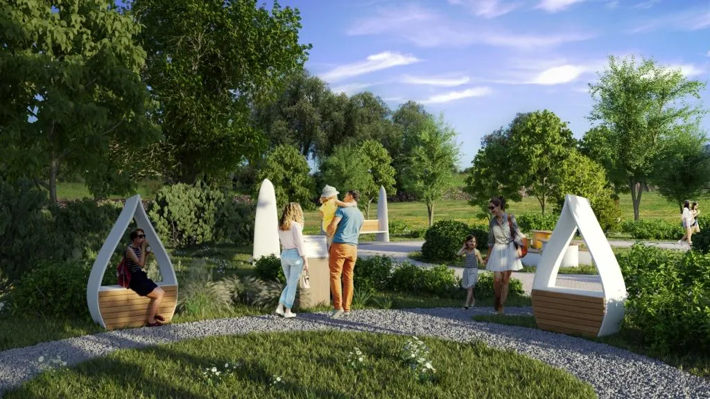 Śmigła z wiatraków na osiedlu mieszkaniowym. Pionierski projekt upcyklingu [ZDJĘCIA]