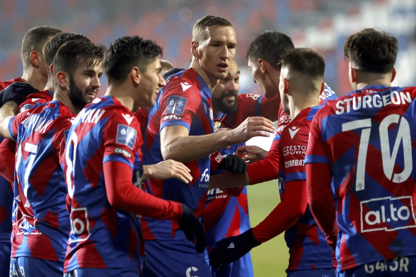 Raków Częstochowa rozgromił Jagiellonię Białystok