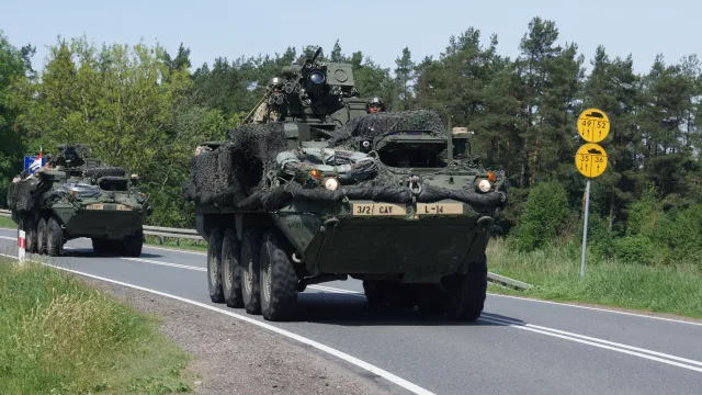 Nowe ograniczenia prędkości w Polsce. To wojskowe manewry Saber Strike 22