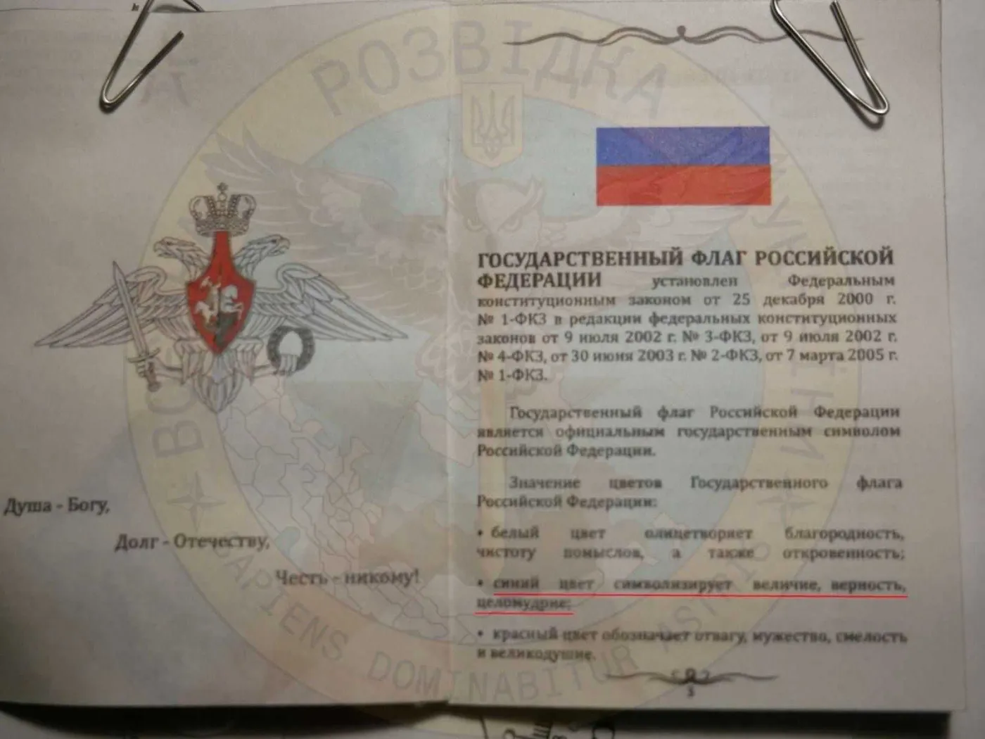 Armia Rosji walczy z "szatańskim nowym porządkiem"? To oficjalny poradnik dla oficerów